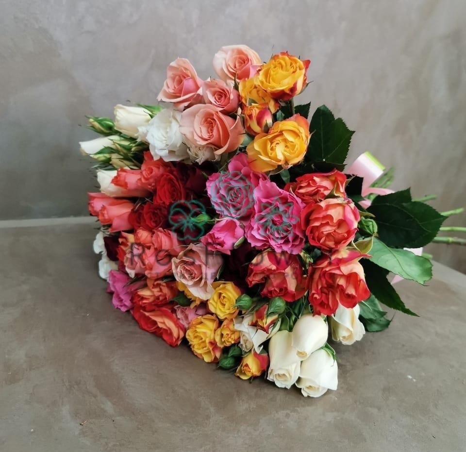 Букет цветов из: Розы в Мечётинской