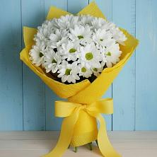 Букет цветов из:  Хризантемы в Мечётинской