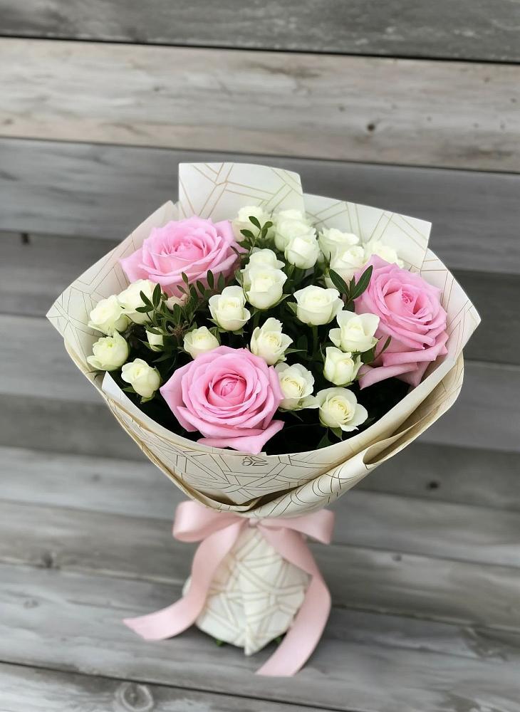 Букет цветов из: Розы в Мечётинской