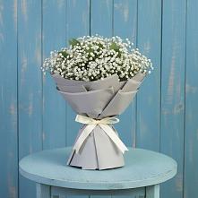 Букет цветов из:  Гипсофила в Мечётинской
