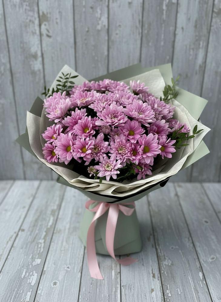 Букет цветов из: Хризантемы в Мечётинской