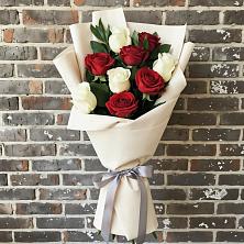 Букет цветов из:  Розы в Мечётинской
