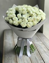 Букет 35 Белых роз #REPLACE_PRED# Мечётинской