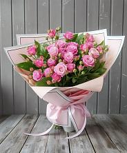 Букет Розовый кустик в Мечётинской