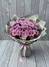 Букет цветов из:  Хризантемы в Мечётинской