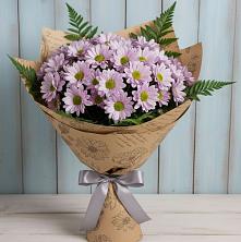 Букет цветов из:  Хризантемы в Мечётинской