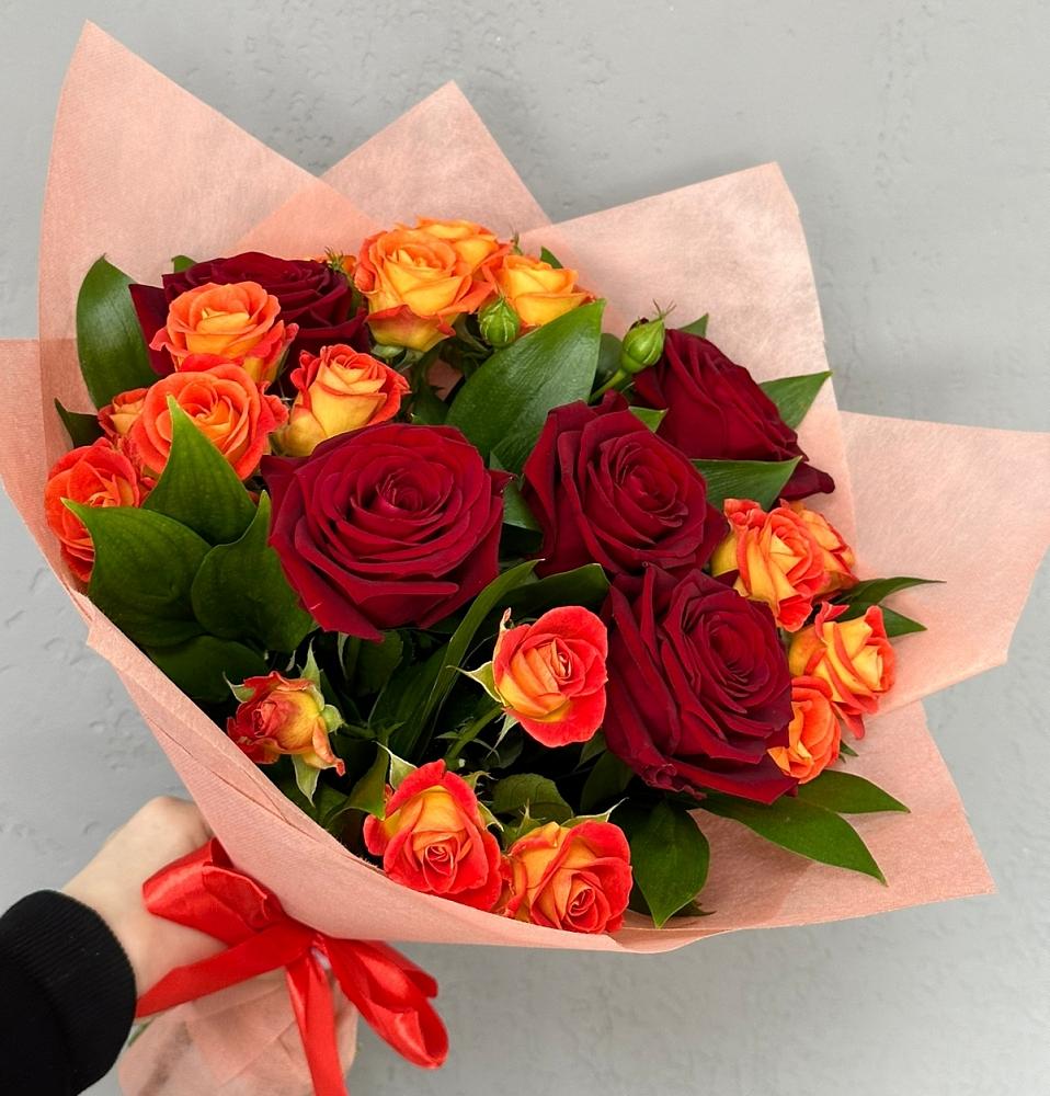 Букет Любовь и восторг в Мечётинской