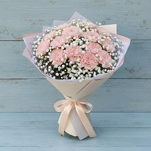 Букет цветов из:  Гвоздики в Мечётинской