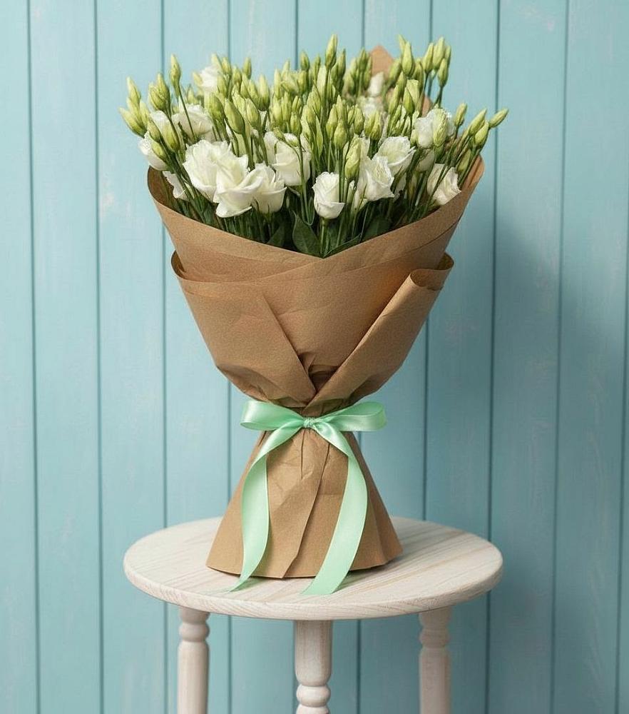 Букет цветов из: Лизиантусы в Мечётинской