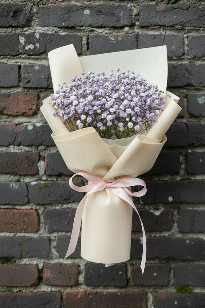 Букет цветов из: Гипсофила в Мечётинской