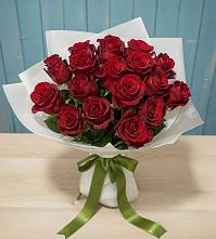 Букет Красные розы в Мечётинской