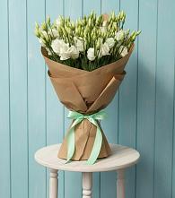 Букет цветов из:  Лизиантусы #REPLACE_PRED# Мечётинской