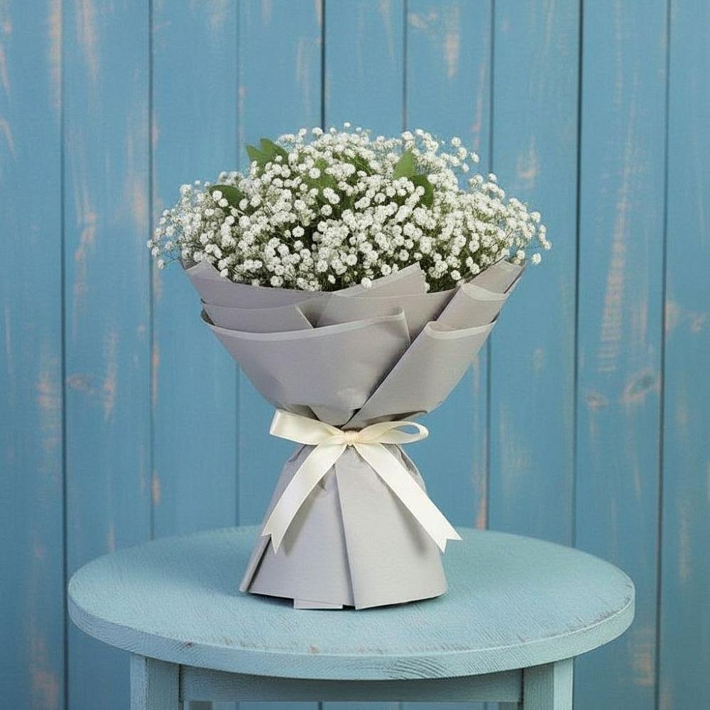 Букет цветов из: Гипсофила в Мечётинской