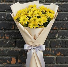 Букет цветов из:  Хризантемы #REPLACE_PRED# Мечётинской
