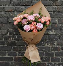 Букет цветов из:  Розы в Мечётинской