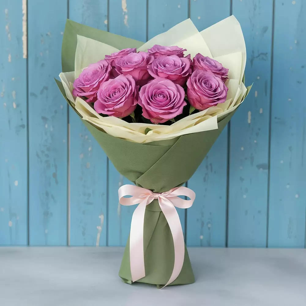 Букет Розы Фёрст Леди в Мечётинской