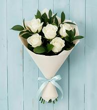 Букет цветов из:  Розы #REPLACE_PRED# Мечётинской