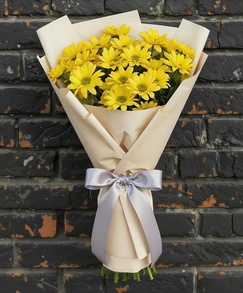 Букет цветов из: Хризантемы в Мечётинской