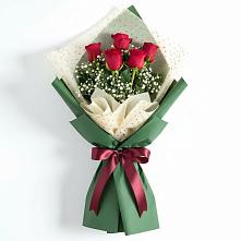 Букет цветов из:  Розы в Мечётинской