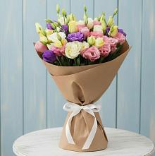 Букет цветов из:  Лизиантусы в Мечётинской