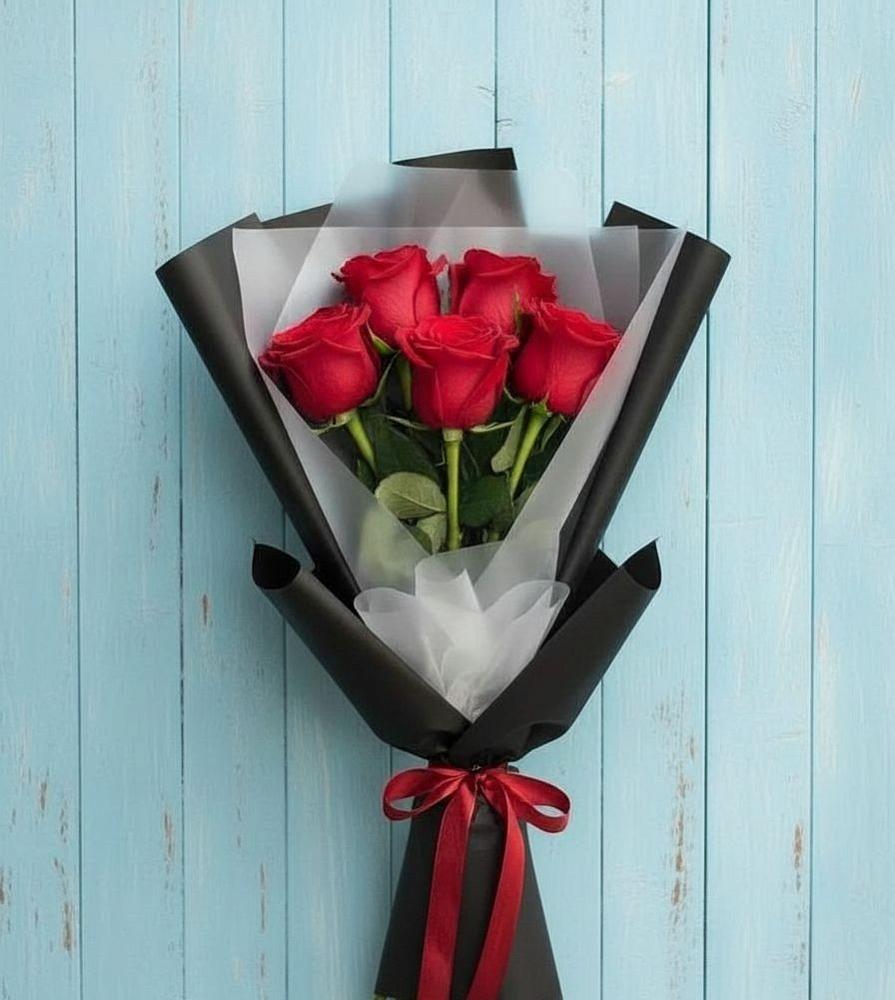 Букет цветов из: Розы в Мечётинской